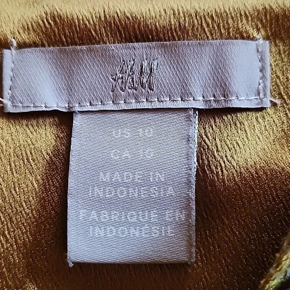 Yellow - Gold 3/4 Sleeve Work Dress - Picture 6 of 6